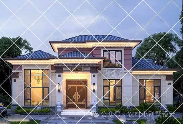 精选28套一层中式风格农村自建房,经济适用舒适安逸,!