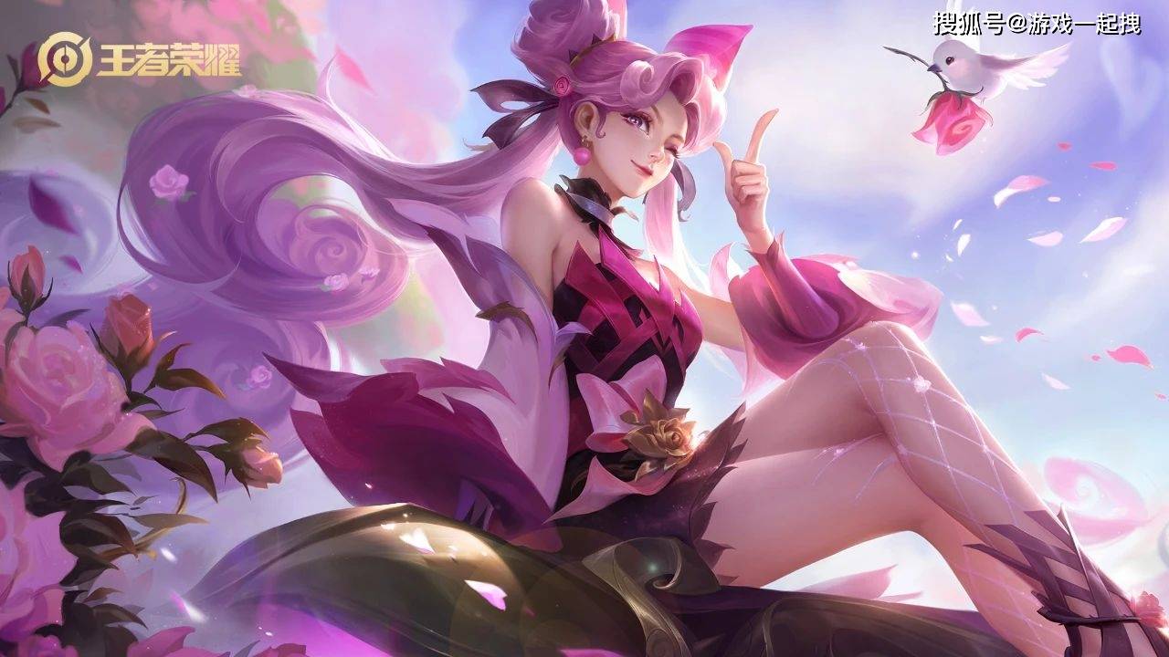 《王者荣耀》上官婉儿的联动皮肤,李元芳的aov联动