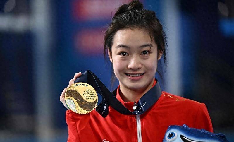游泳世锦赛|昌雅妮首夺女子3米板冠军 "梦之队"实现13