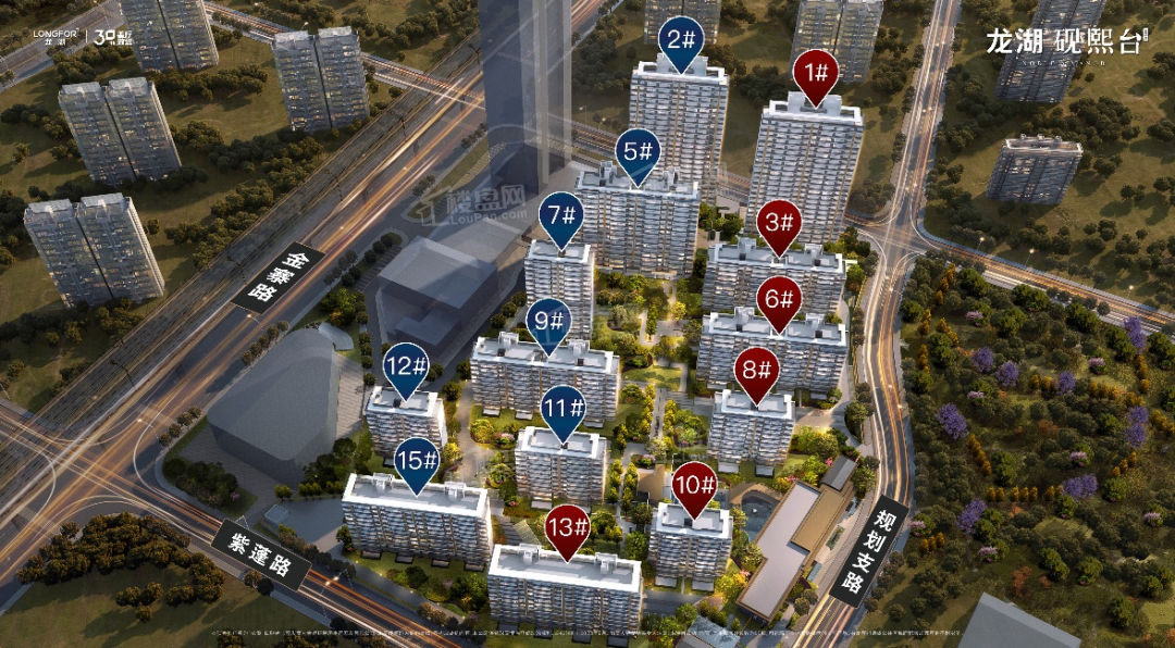 肥西龙湖砚熙台房价_项目_洋房_环境