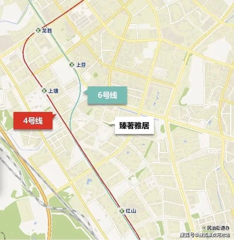 示意图商业配套方面,联发臻著雅居步行10-20分钟即可到达红山6979