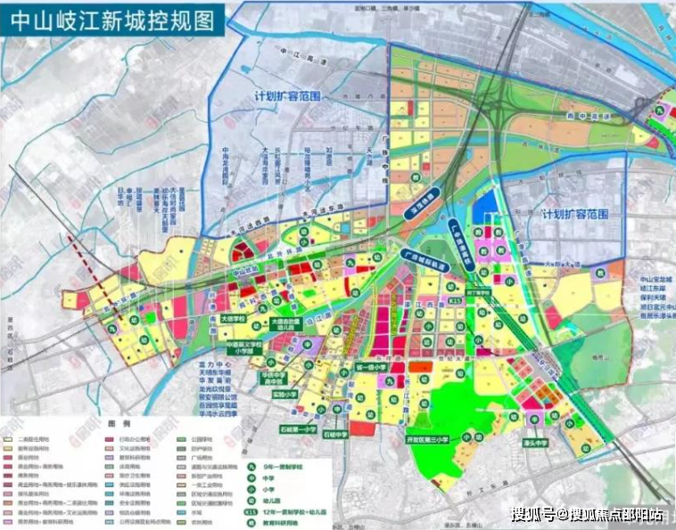城市新中心——岐江新城东区总部经济区,是中山未来国际型服务中枢
