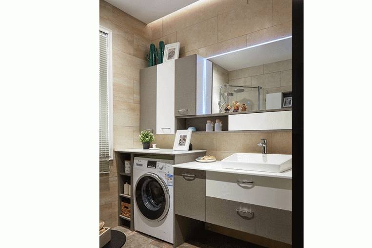 房子买小了,洗衣机该放哪儿?_卫生间_工作_优势