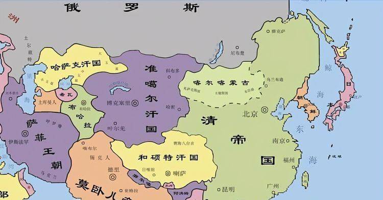 最后的蒙古帝国:70万人和清俄三国鼎立,打到京城八旗