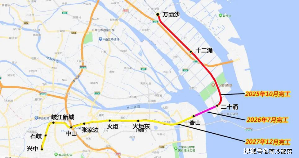 广州地铁15号线线路图图片