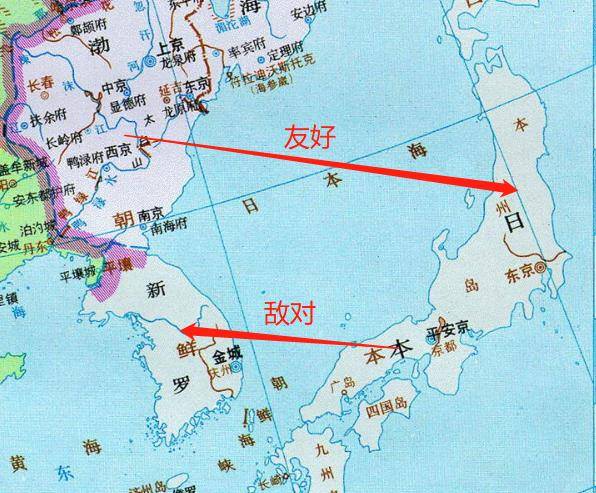 渤,日的奇特"生存外交"-我可能无法超越你,但我始终觊觎你_渤海国