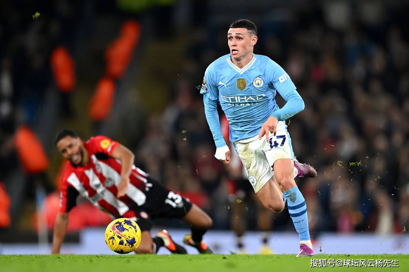 曼城险胜布伦特福德:哈兰德独中一元,英超通杀神迹再添一笔_比赛_进球