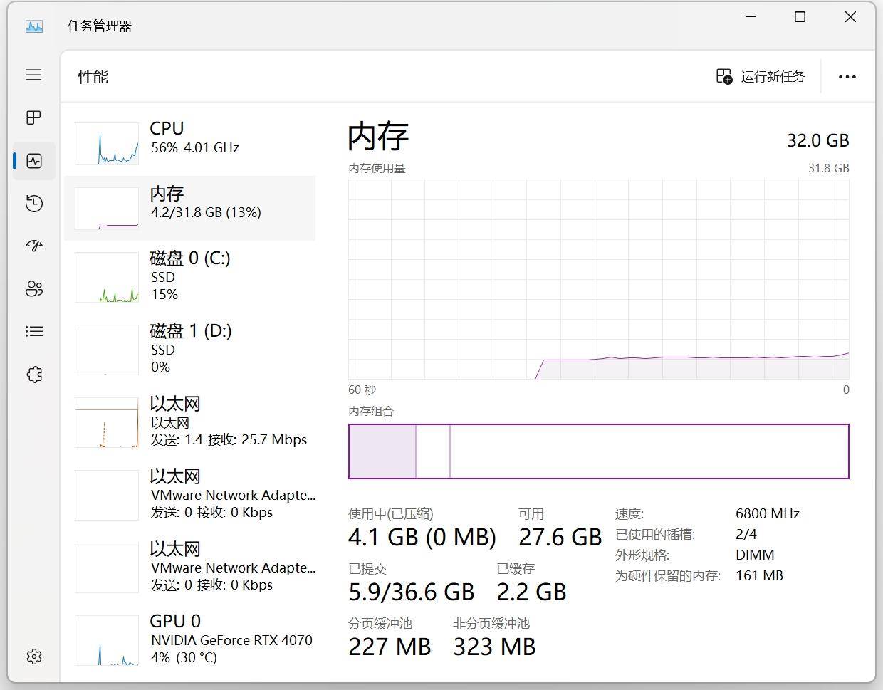 出道即巅峰,佰维 wookong dx100 32gb 6800mhz ddr5内存条体验_性能