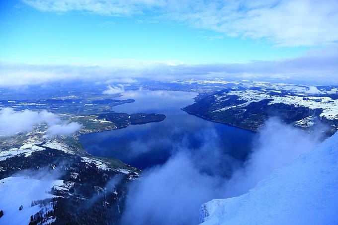 瑞士之旅._雪山_小镇_湖泊