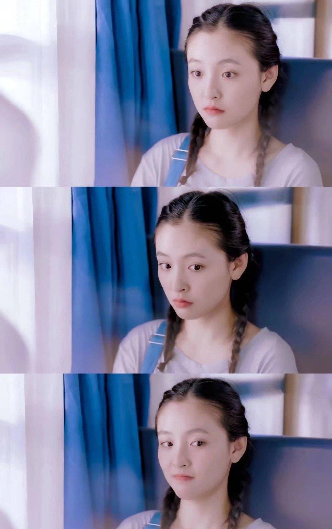 可以看出来吴倩的少女感依旧是在线的,看惯了吴倩和张雨剑的搭配,没有