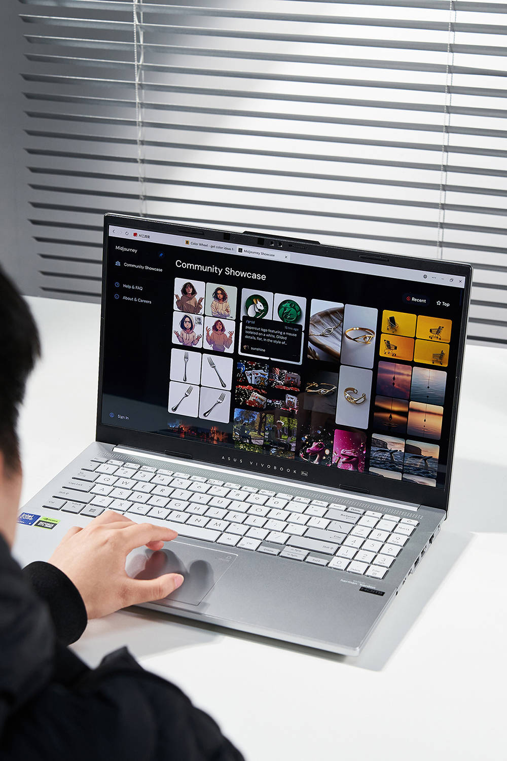 在两大ai引擎的加持下,华硕无畏pro15 2024支持200亿参数本地大模型