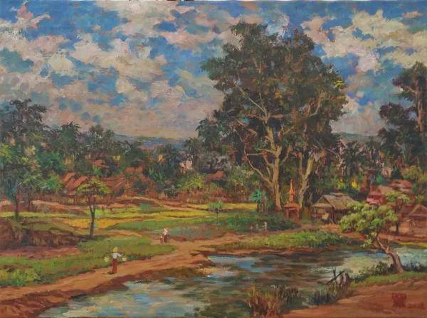 罗贻:对景写生是艺术家的必经之路_留学_绘画_向家乡