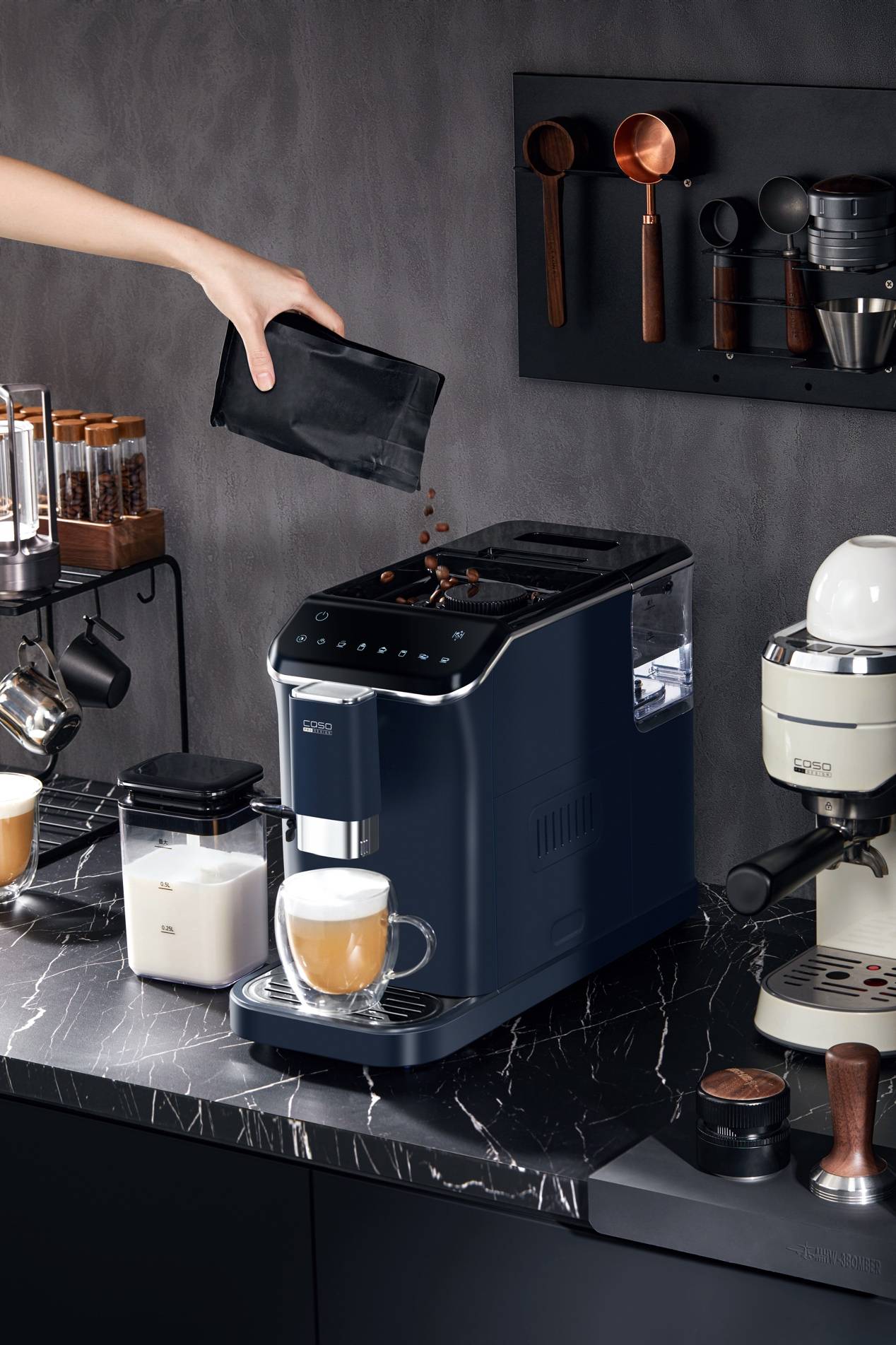 caso卡梭全自动拿铁咖啡机:与咖相伴,让办公室飘香四溢_客户_时候