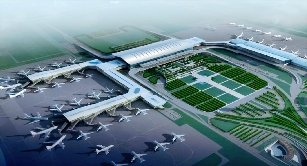 堪比大兴机场!国内第一座t5航站楼,预计2025年完成西安机场扩建