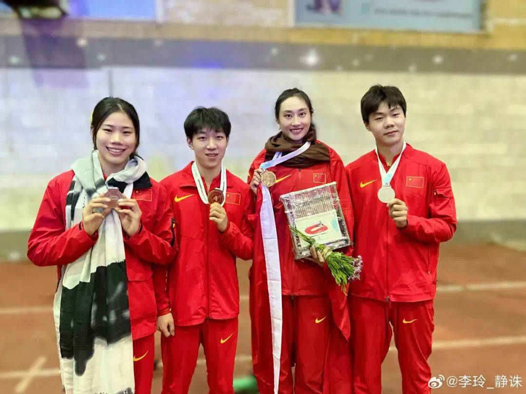 李玲,郑妮娜力2024亚洲室内田径锦标赛摘金,助力中国田径梦之队位列