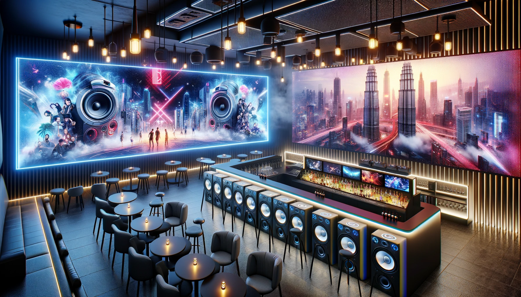 夜店新宠:神秘的点歌设备如何助力酒吧焕发新魅力?_顾客_娱乐_歌曲