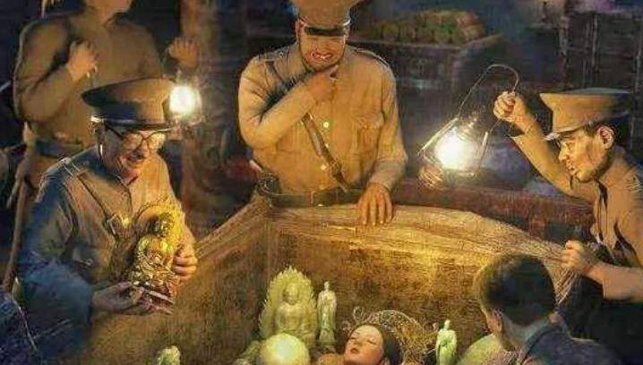 东陵大盗孙殿英盗慈禧墓的时候,为什么盯上了慈禧的衣服?