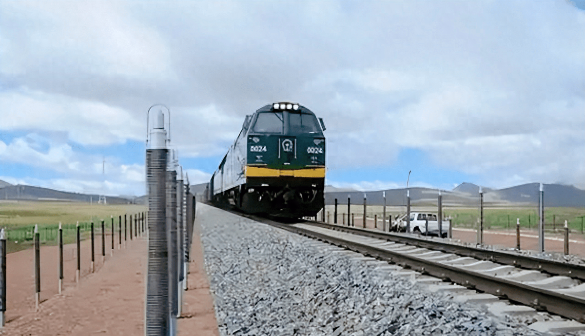 青藏铁路两边插满铁棒,总长7米约1.5万根,它们究竟是做什么的?