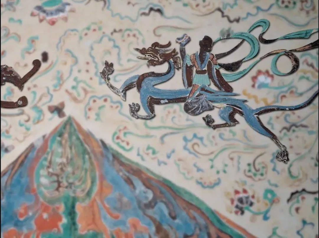 川妹子画龙30年,火上春晚_中国_莲羊_彩画