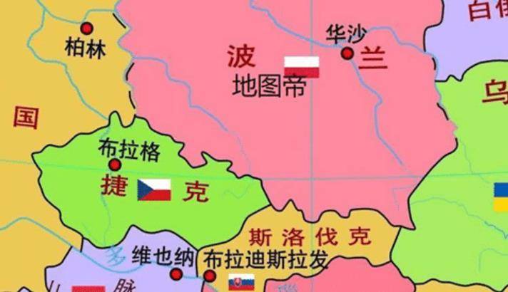 906年,匈牙利王国兼并斯洛伐克,建立"捷克公国",12世纪后半,改名"