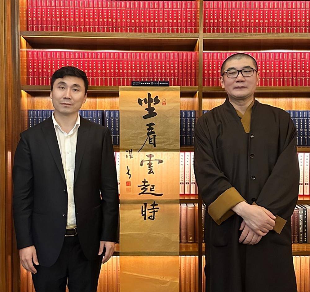 冀长吉先生拜访中国佛教协会副会长湛如教授_深圳_文化_老朋友