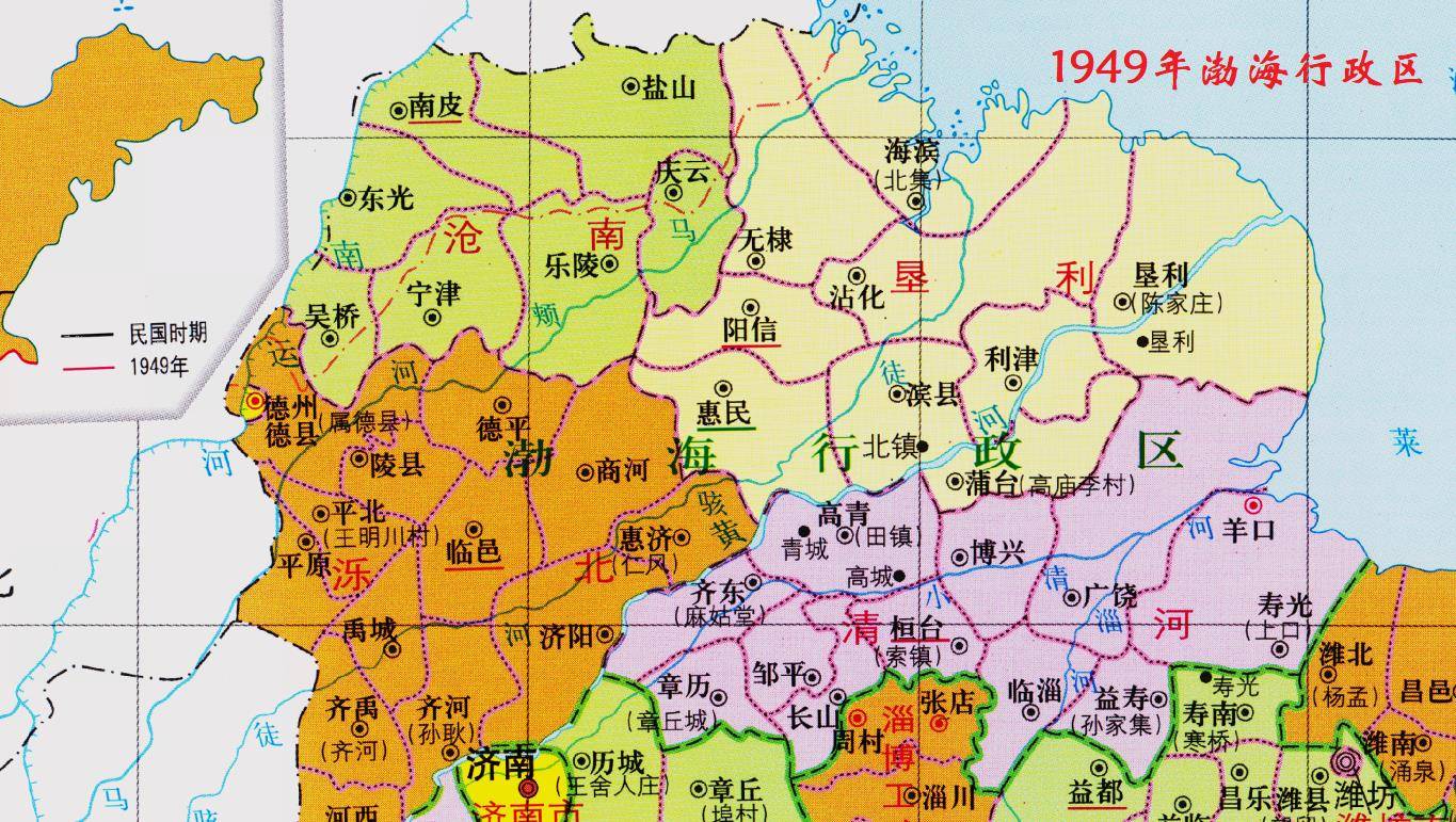 山东最年轻的城市东营市,三区两县历史简况_广饶_利津县_千乘