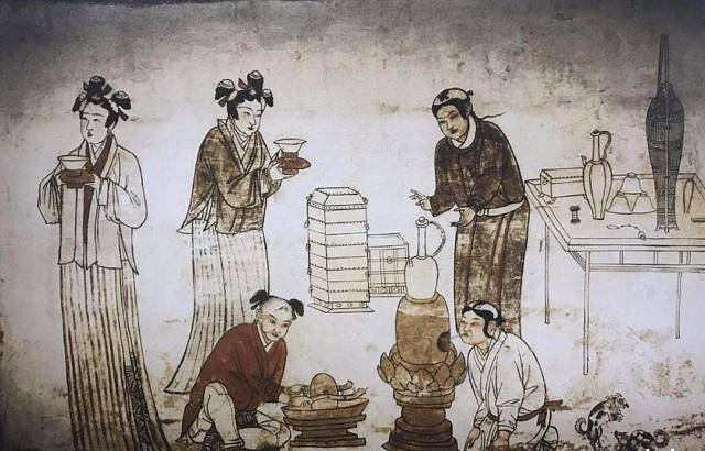 在辽代一座古墓中,一桌酒菜保存了千年,古人的智慧令人叹服_进行_考古