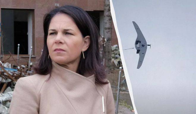 德国外长访问乌克兰险遭俄罗斯察打一体化无人机的惊魂锁定_尼古拉耶