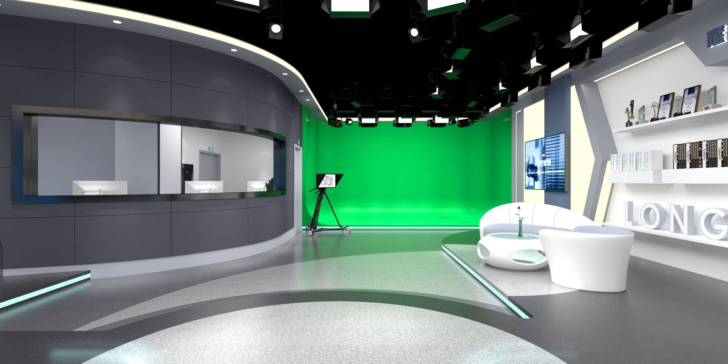 虚拟演播室效果:创意和技术的完美融合_场景_视觉_观众