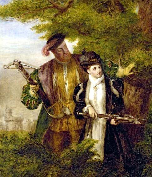 惨死的五位英国王后:画笔下的亨利八世与六位妻子