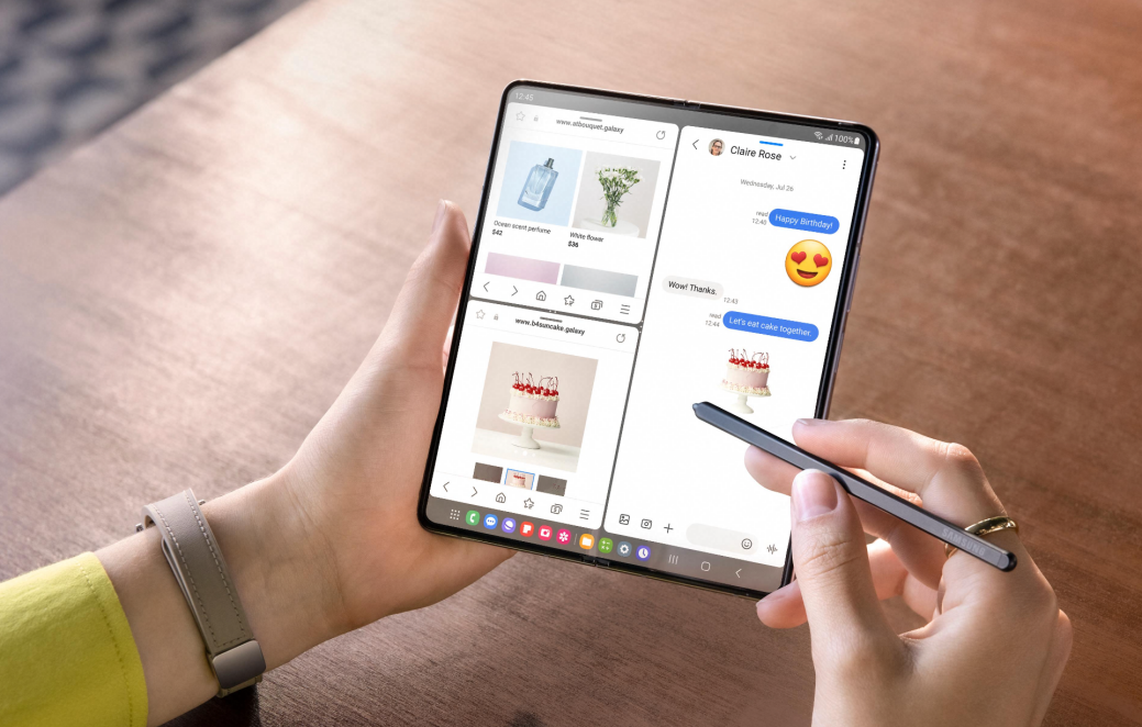 三星折叠屏全球销量领先 galaxy z fold5创新体验升级品质生活方式