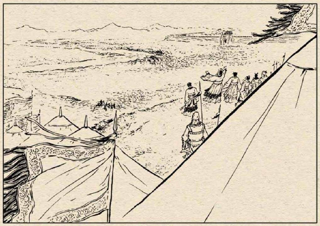 曹操猛攻徐州,吕布惨败,投降被杀,孙策受降太史慈,攻下豫章_高顺_刘备