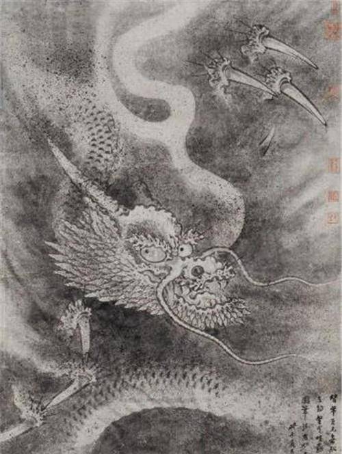 中国史上画龙第一人,一条龙拍出6千万,乾隆:已达无与伦比之境_陈容_龙