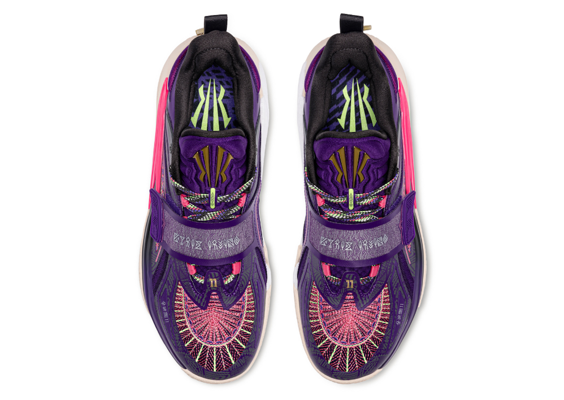 欧文与安踏首款签名鞋kai 1"artist on court"配色引发关注_运动鞋