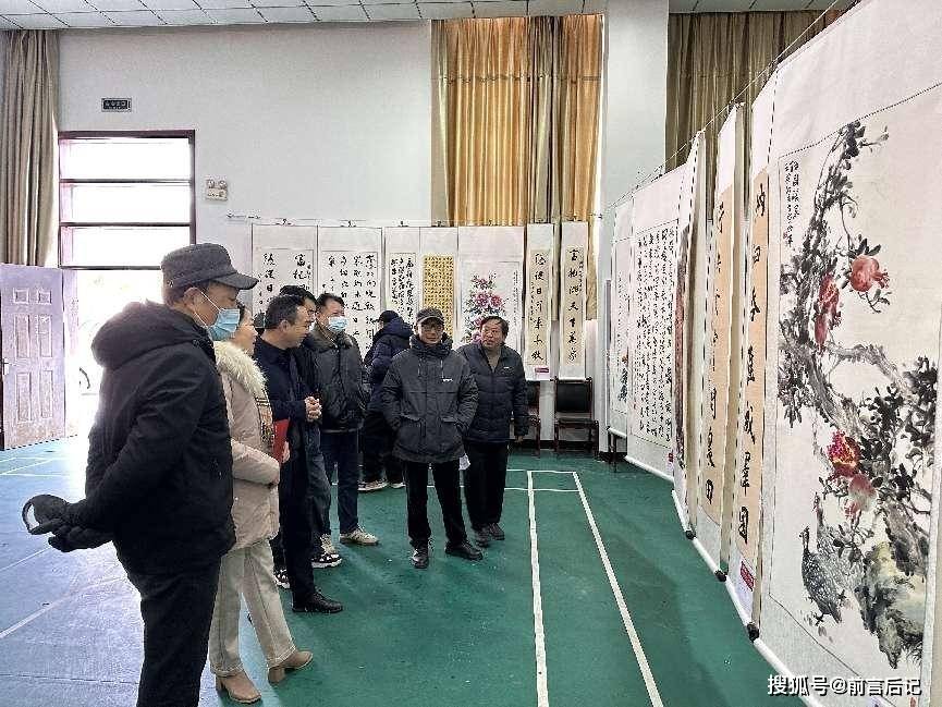 岔河镇组织职工向"弘扬运河文化 谱写大泽华章"五省书画邀请展选送