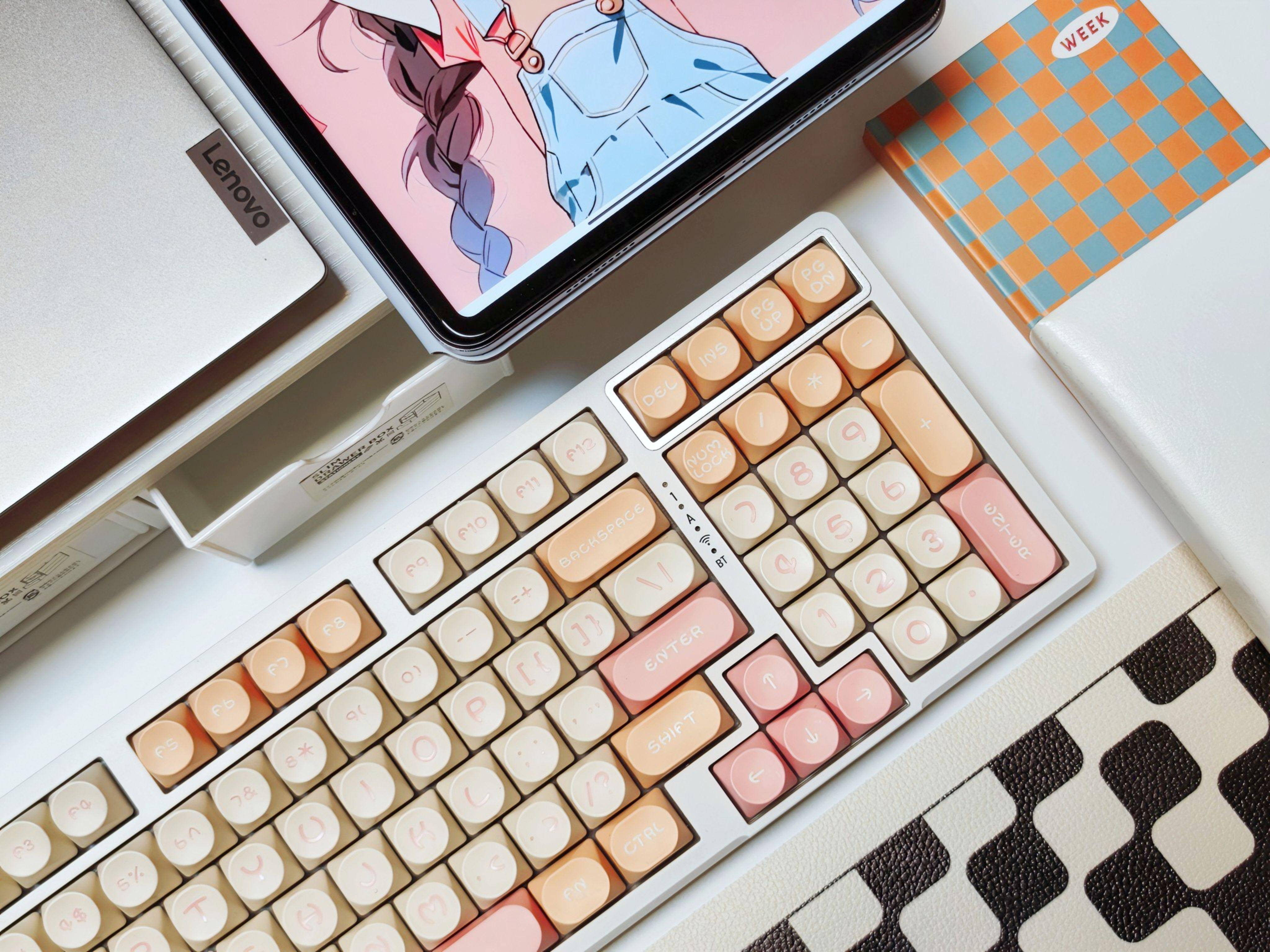 成功挖到了美丽“心情”键帽,我就不信还有哪个小仙女能无动于衷!