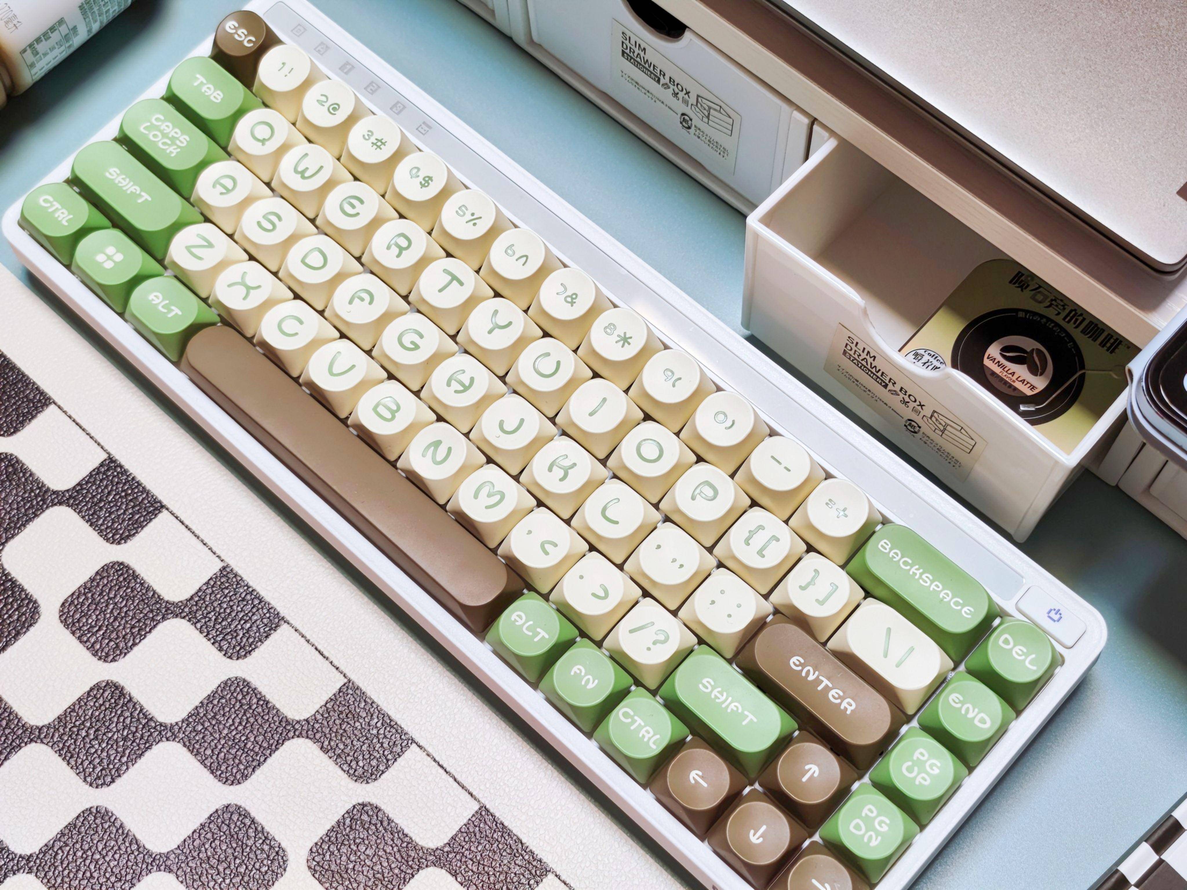 成功挖到了美丽“心情”键帽,我就不信还有哪个小仙女能无动于衷!