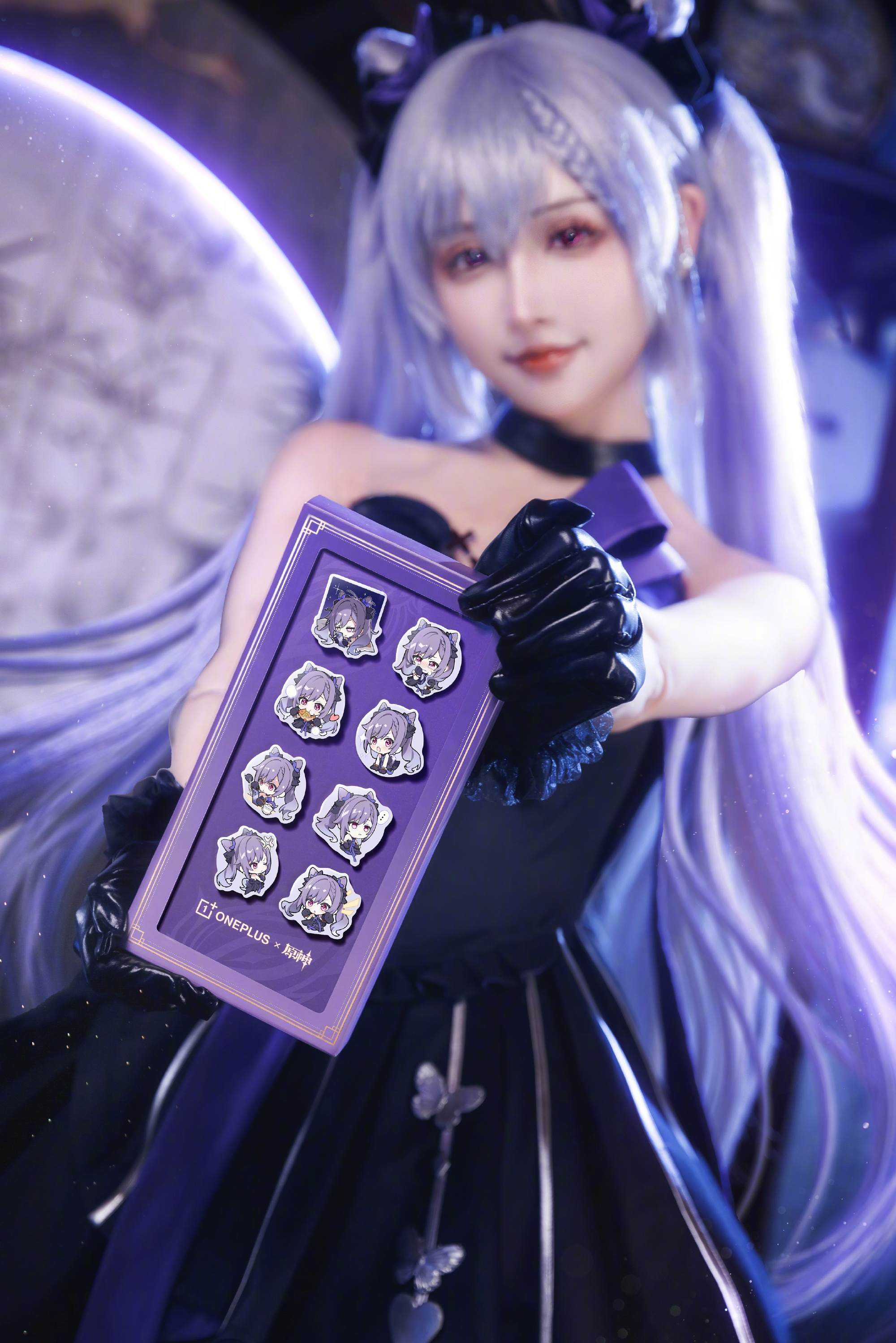 龙年首款深度定制机即将发布,一加原神刻晴定制机周边破圈_元素