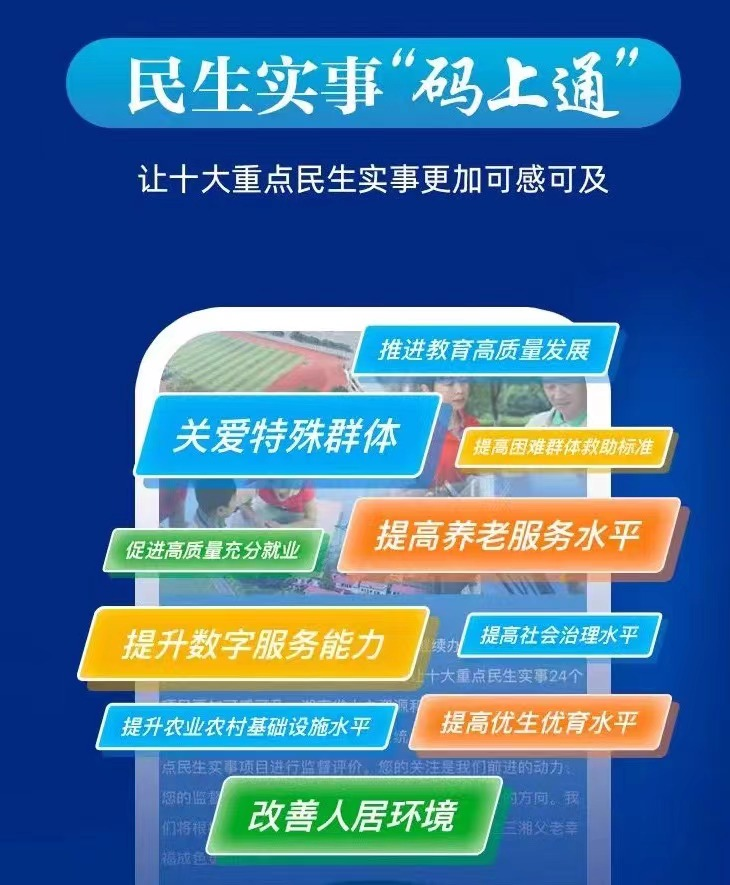 可感可及可评可督 "民生实事码上通"上线运行_评价_项目_重点