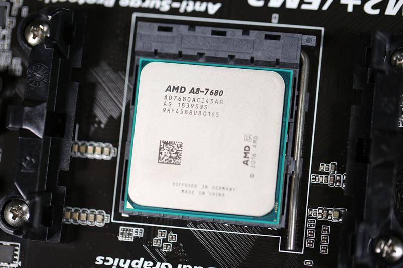 amd a8-7680处理器评测_性能_用户_频率