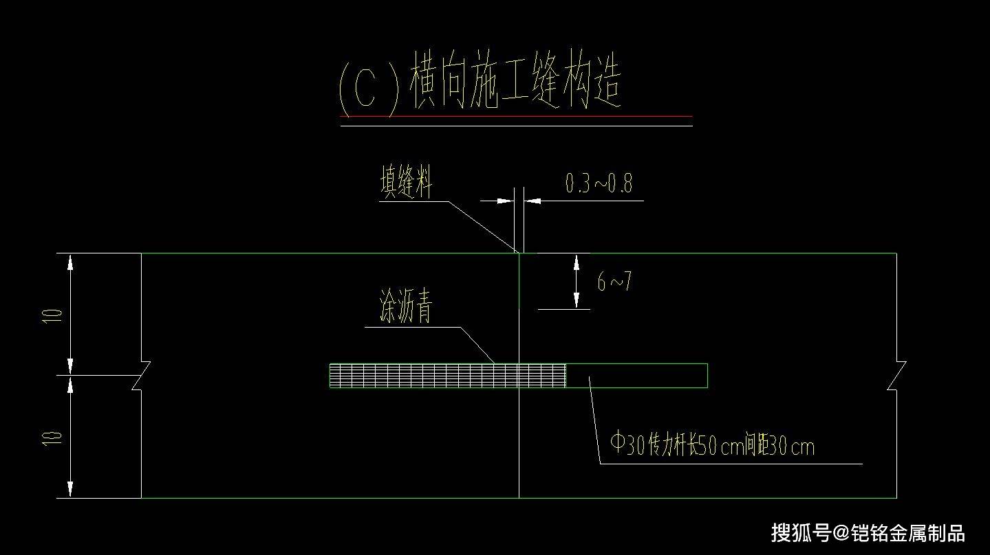 纵缝设计抉择:拉杆与传力杆的应用比较与选择策略_结构_混凝土_工程