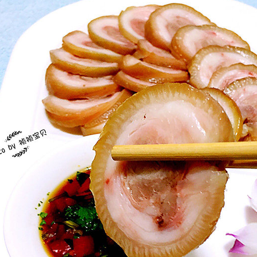 树精肘花,冬天必备的一道菜,吃着非常劲道呢_肘子_步骤_蛋白质