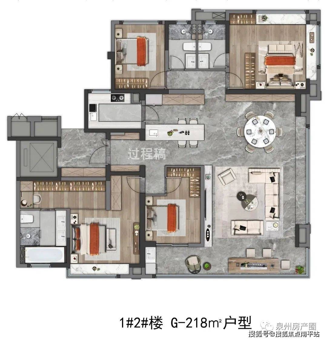 >>户型图赏析项目效果图过程稿作为央企保利首入晋东的"悦"系升级标杆