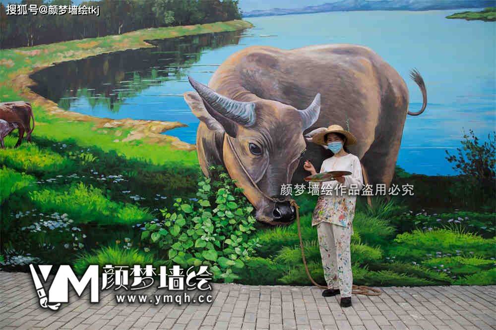 巴塘县墙体彩绘惊艳亮相,夏邛镇墙绘公司引领潮流,甘