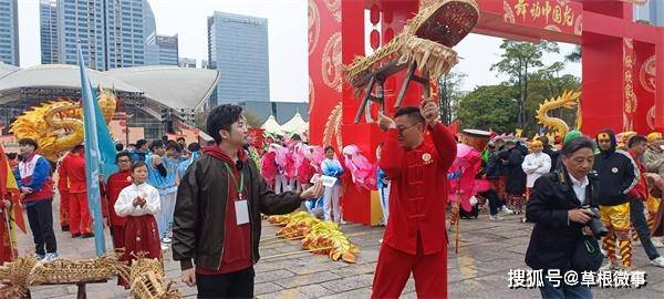 元宵佳节 龙腾盛世——达县职高"板凳龙"舞动惠州_活动_安仁_观众