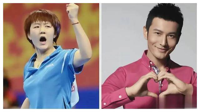 黄晓明热情祝贺表妹陈梦,表现真的很棒!_成功_比赛_乒乓球