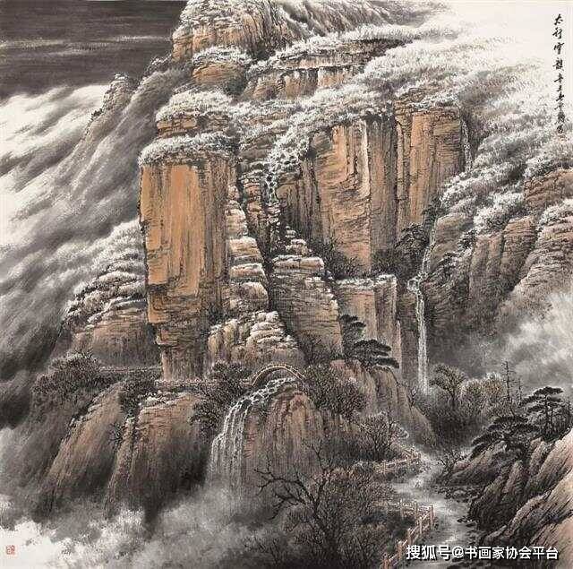 师恩钊山水画作品欣赏图片