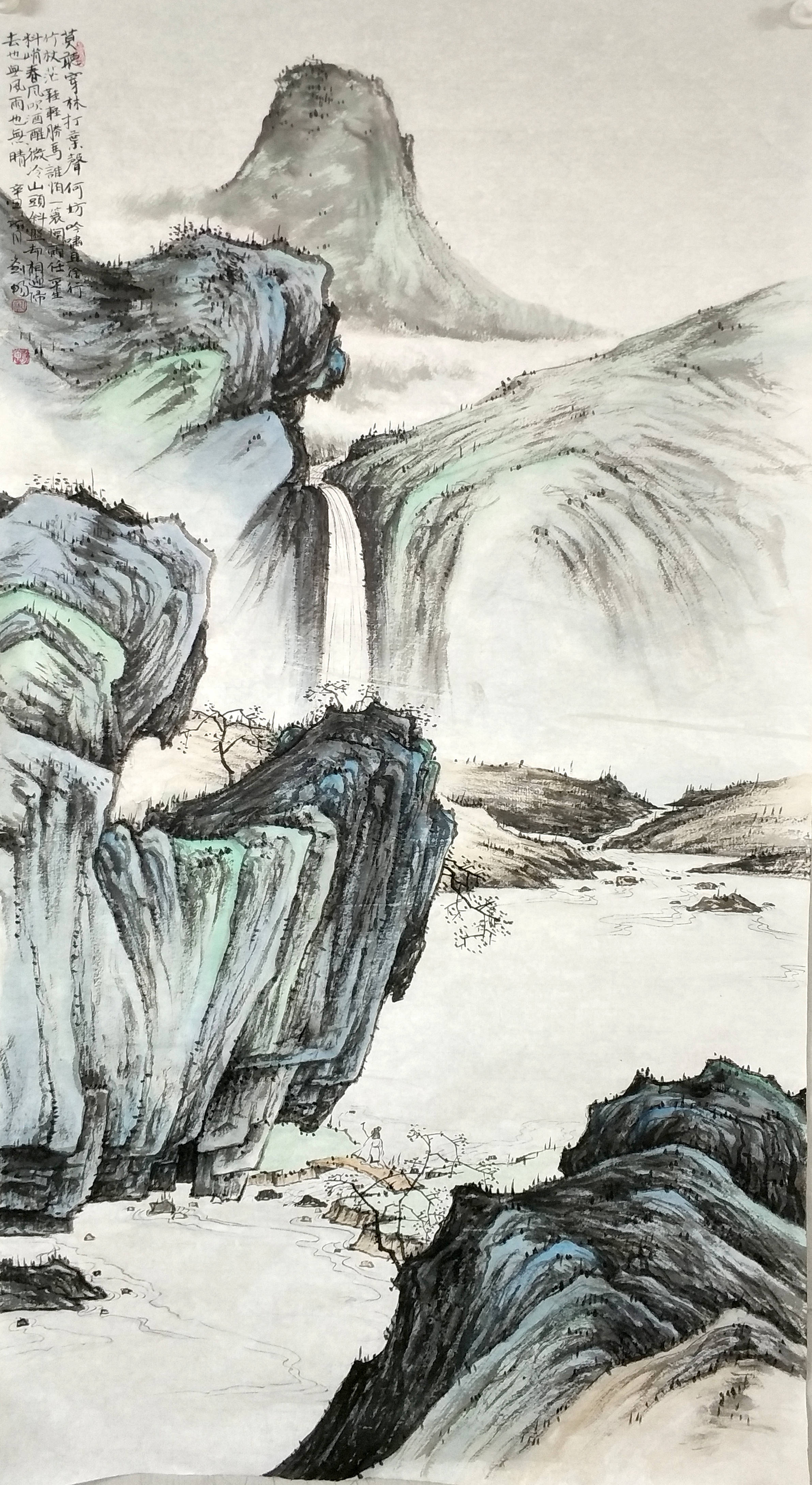 刘元乙:以笔墨展现祖国壮丽河山,弘扬中国传统文化