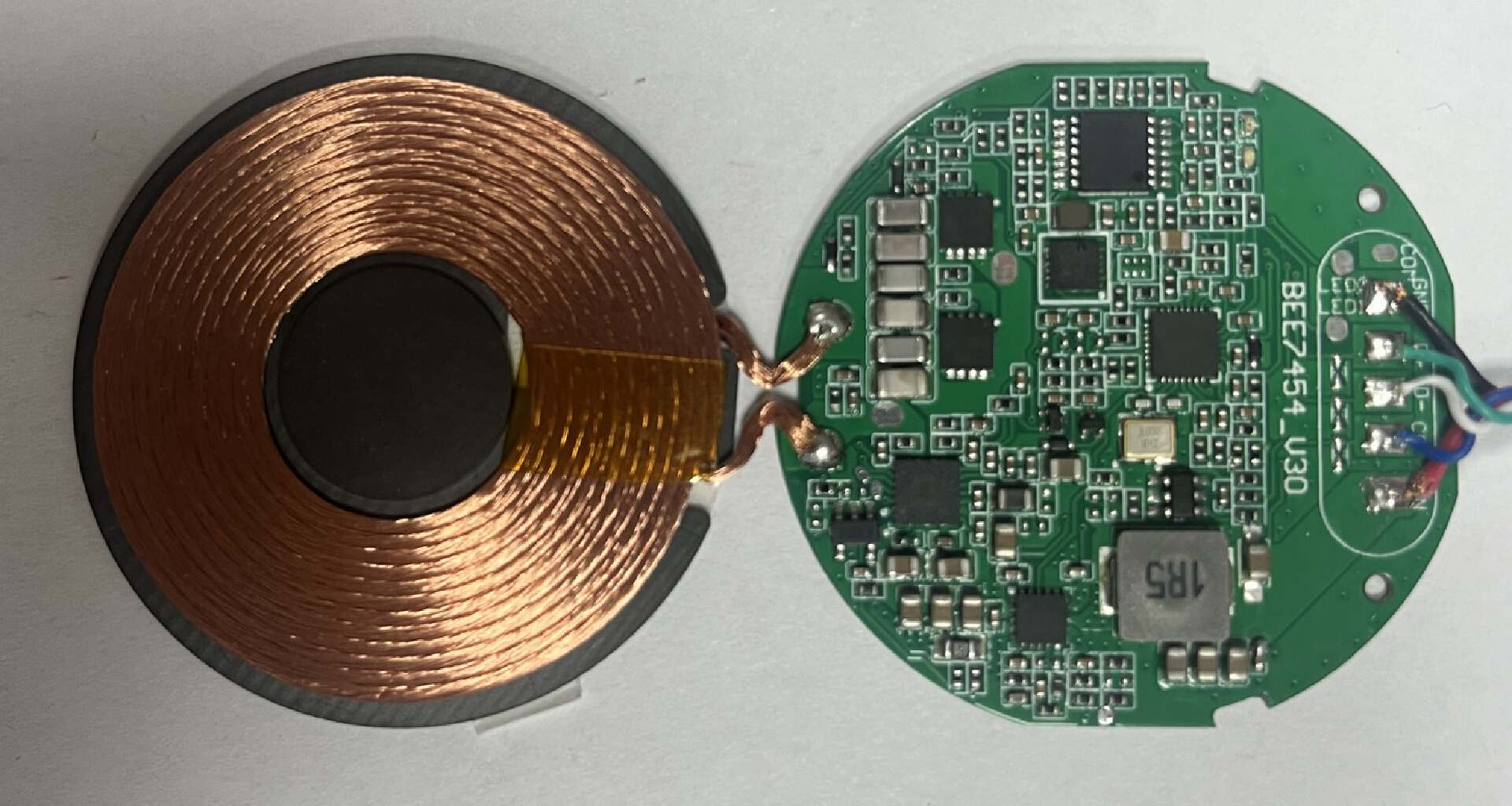 蜜蜂电子模组bee7454通过qi2认证, 15w无线充电的可靠选择_功率_芯片