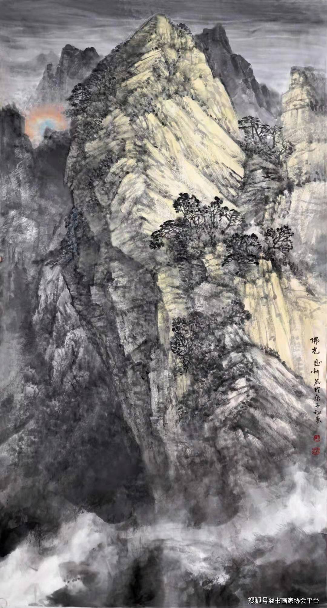 著名艺术家师恩钊百幅经典国画作品欣赏